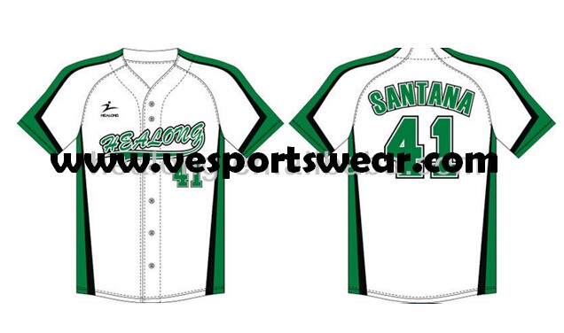 custom designed baseball jerseys
