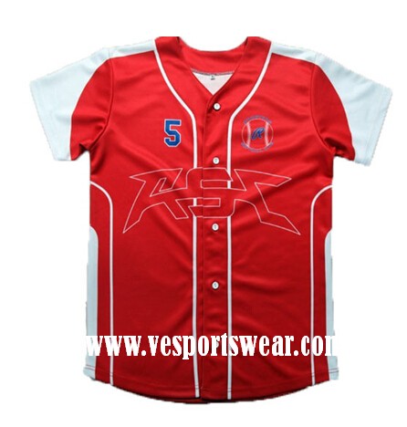 new design professional baseball jersey