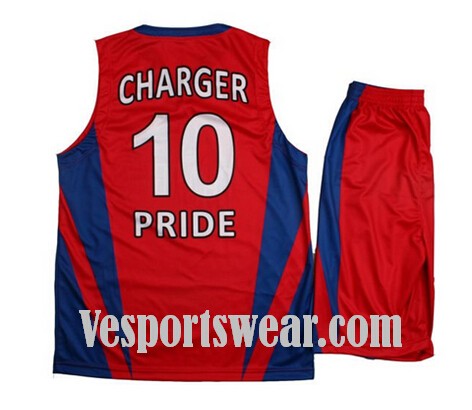 Basketball uniforms with the latest style