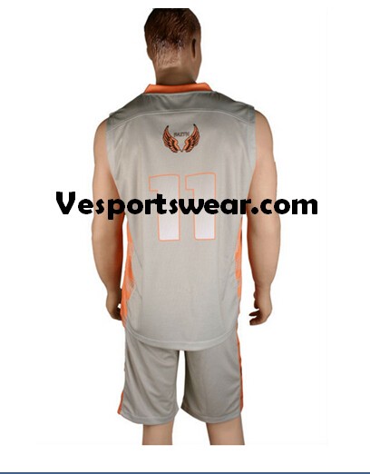 Reversible basketball jersey