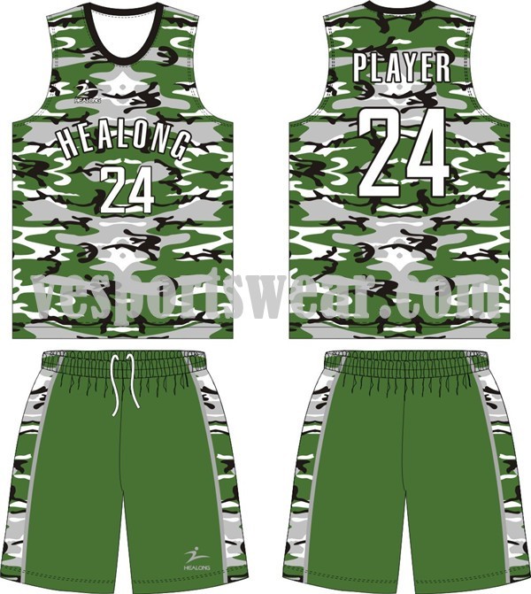 Custom design basketball kit