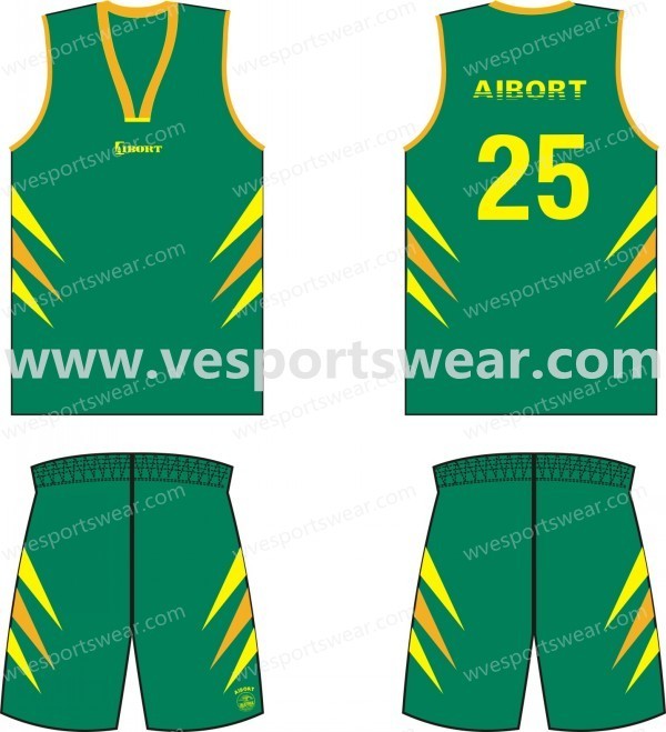 new design customed fashion basketball kit