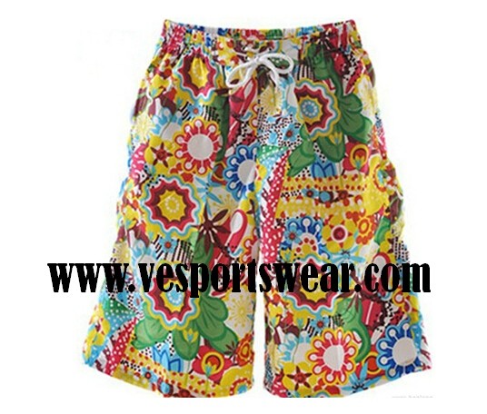 Custom design print beach wear Mens Board shorts