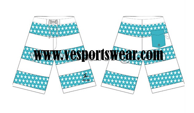 board shorts with custom sublimation logo