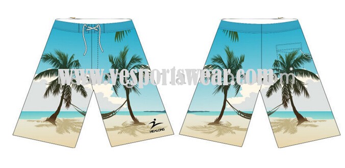 custom colorful mens beach shorts
