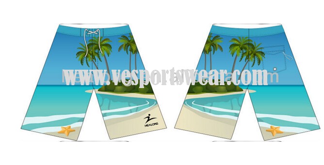 custom printing board short for men 2014