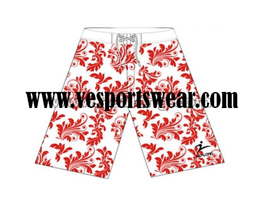 pro 4 way stretch digital print beach shorts