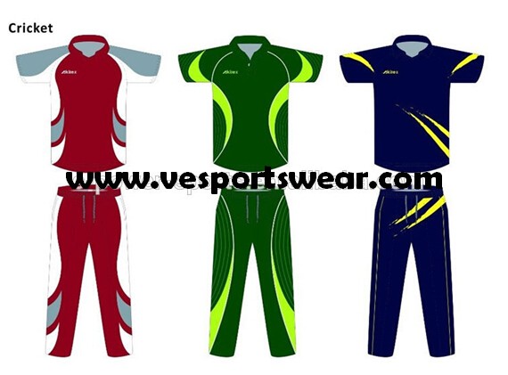 2014 custom cricket jerseys made in China