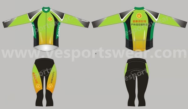 New custom bicycle clothes