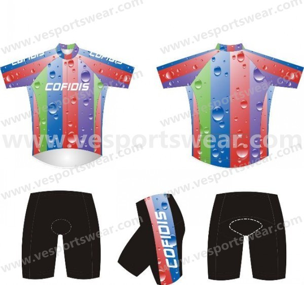 Short sleeve bike riding shirt