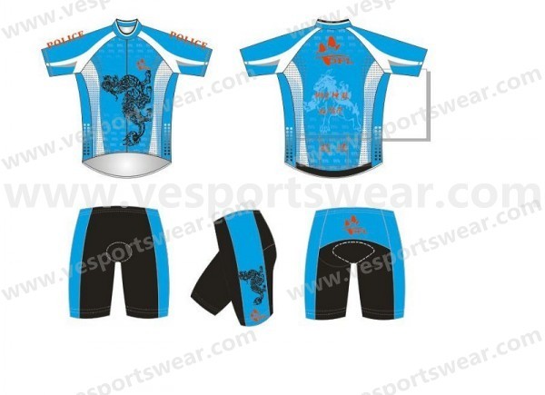 Sublimation custom bike shirt