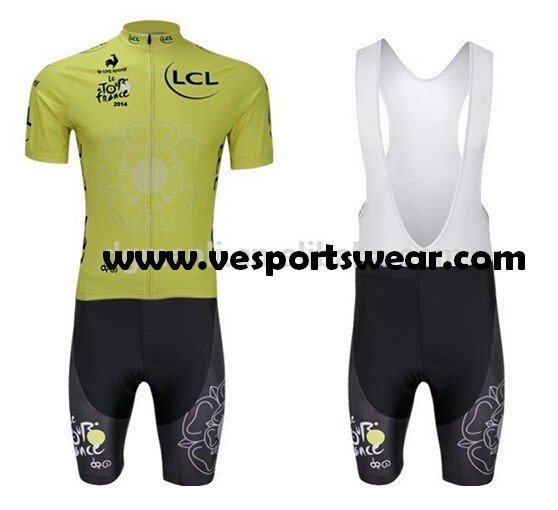 green sublimation short sleeve cycling sets