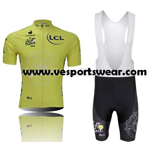 green sublimation short sleeve cycling sets