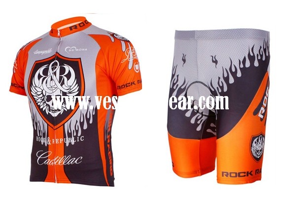 new design team short sleeve cycling sets