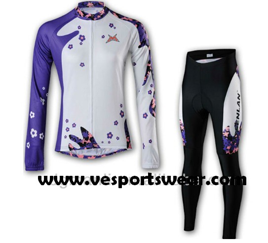 wholesale mens long sleeve cycling sets