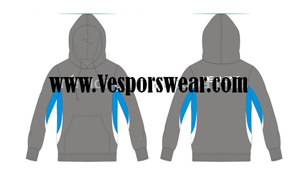 Full custom sublimated pullover hoodie