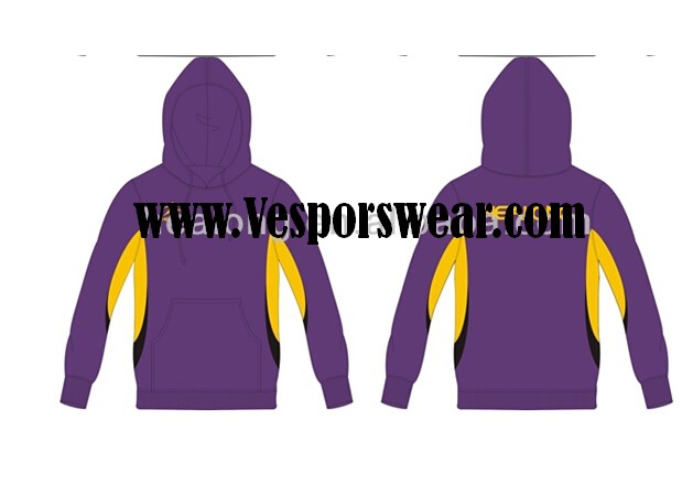 Full custom sublimated pullover hoodie