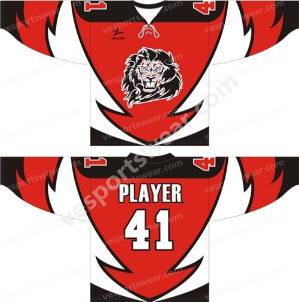 2014 custom made ice hockey sports jersey