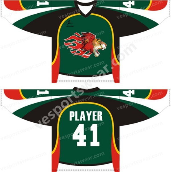 Cheap sublimation mens ice hockey jersey