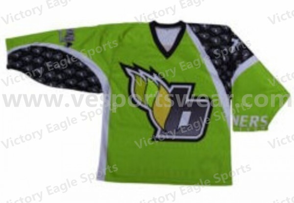 Custom Ice Hockey Jersey 100%Polyester Fabric