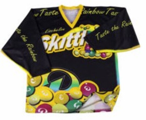 Youth hockey jerseys