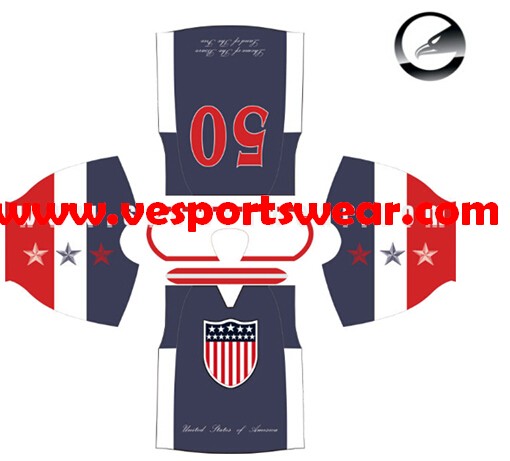 custom design ice hockey practice jersey
