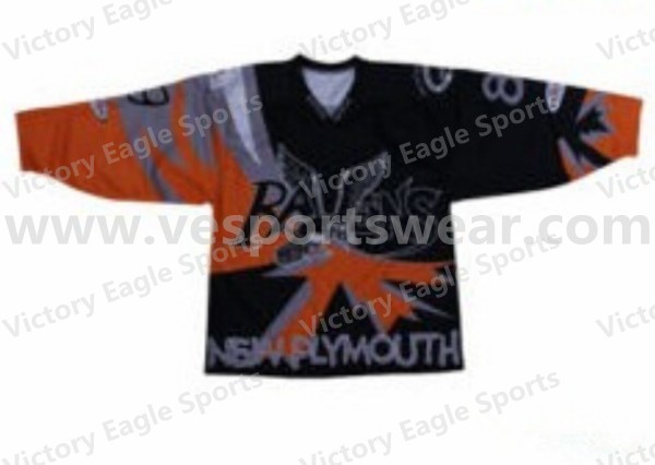 printed ice hockey jerseys sublimation