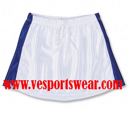 White High Quality Women Lacrosse Skirt