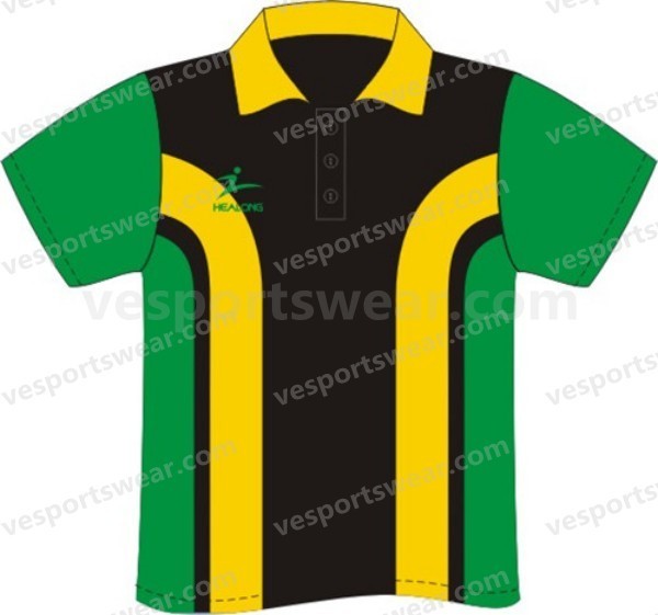OEM sublimation polyester sports polo shirts