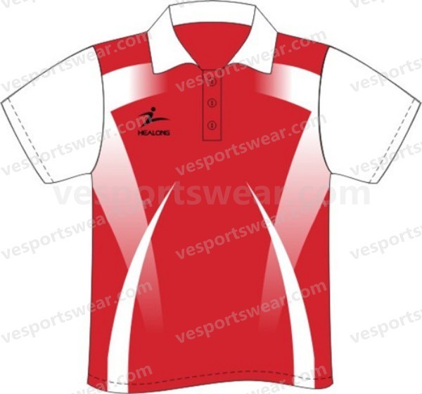 custom sublimation polyester polo shirt for sale