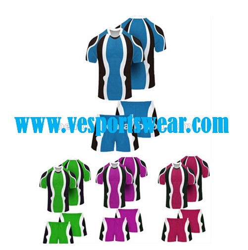 New design fasion 100% polyester rugby jersey