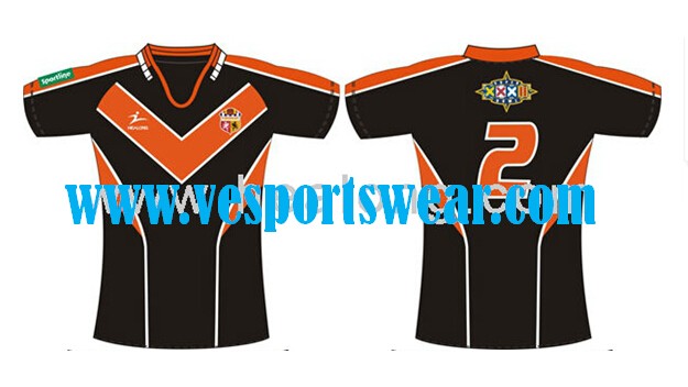 Newest sublimated club rugby jerseys
