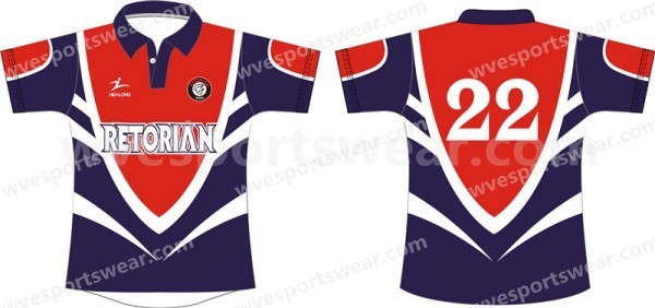 Oem specialize in sublimation rugby shirt