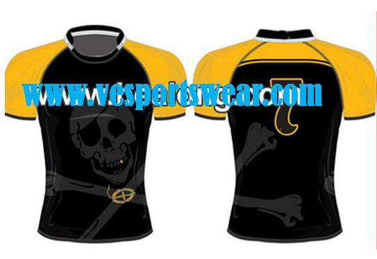 Personalised child rugby shirt