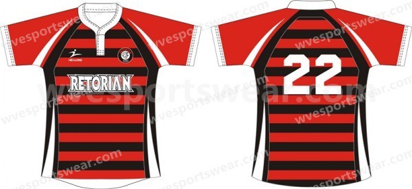 professional sublimation rugby sportswear