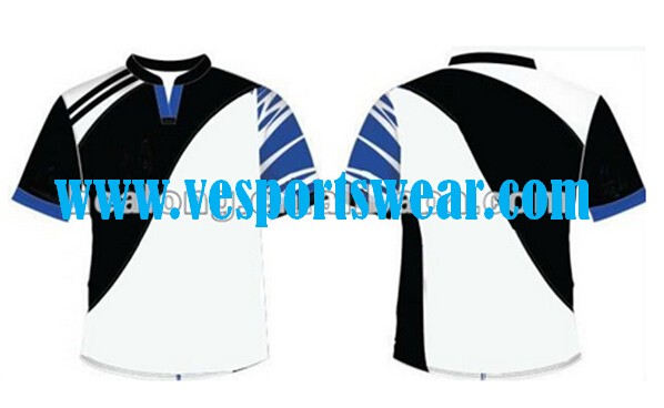 wholesale sublimation team rugby shirt