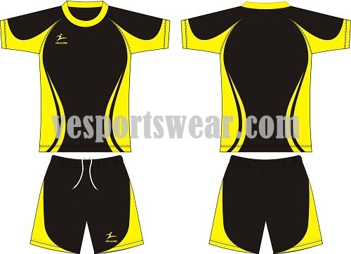 100% Polyester sublimation soccer uniform