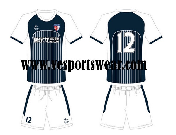 100%polyester top quality soccer kit
