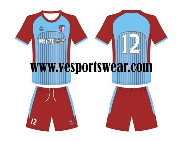 Custom Sublimation Soccer Jersey New Design
