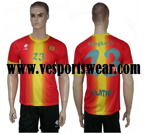 Custom sublimation sportswear soccer uniform