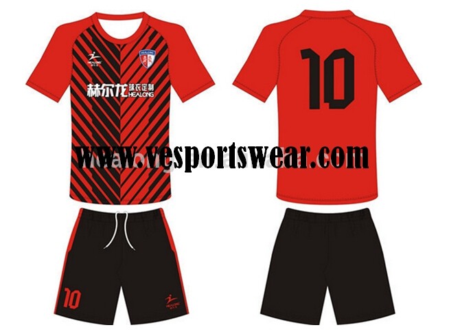 High Quality Custom Sublimation Soccer Jersey