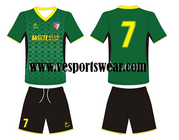 Wholesale Cheap Sublimation Soccer Jersey