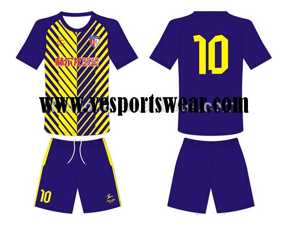 wholesale  high quality  mens soccer uniform