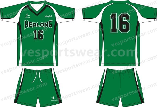 volleyball jersey design green