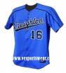 cheap blue sublimation baseball jersey